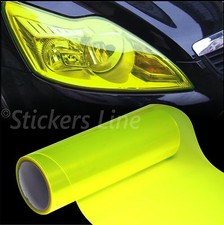 Adhesive film for headlights