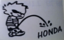 2 ADESIVI BAMBINO PIPI AUTO MOTO HONDA