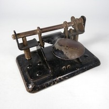 ANTICA BUCATRICE FORATRICE PER CARTA DA SCRIVANIA TAVOLO UFFICIO VINTAGE V881