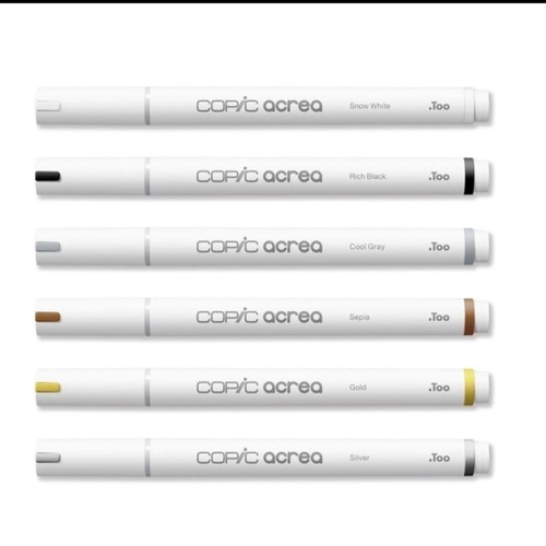 Copic acrea set penne - di, per