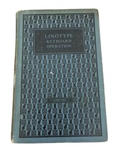1930 Linotype Keyboard