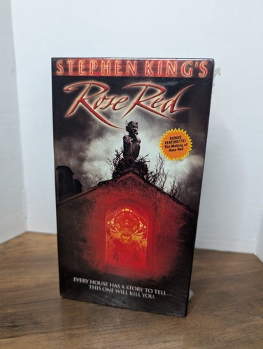 Stephen king rose red - king's, vhs