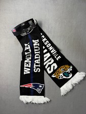 Wembley Stadium 20 Oct 2024 Jacksonville Jaguars New England Patriots Scarf NFL
