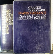 GRANDE DIZIONARIO HARZON GARZANTI ING-ITA ITA-ING. MARIO HAZON. GARZANTI.