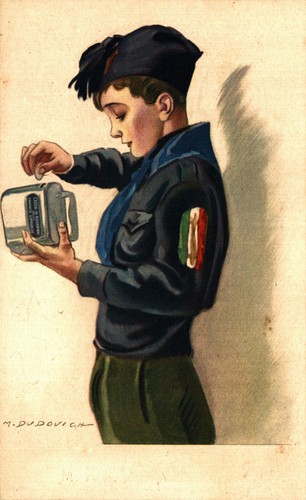 Fascismo dudovich balilla - fascismo,