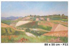 PAESAGGIO CAMPAGNA DIPINTO