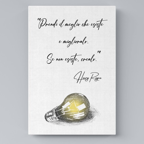 Quadro moderno con frase - con,