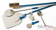 KIT PIZZERIA professionale 7 PEZZI - 33 cm manico 150