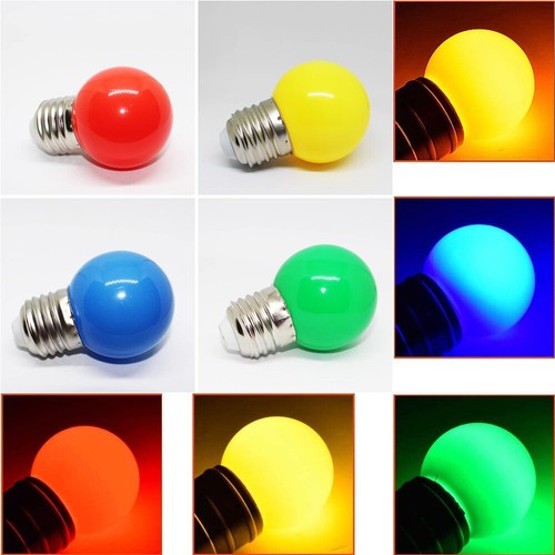 E27 b22 tappo multicolore 220v - b22,