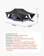 Vevor tenda tetto - tenda, da