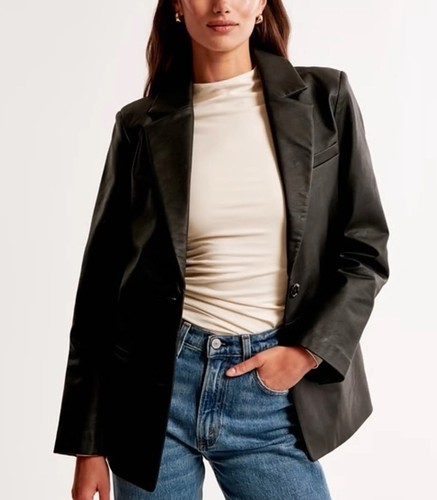 Blazer pelle vegan - in,