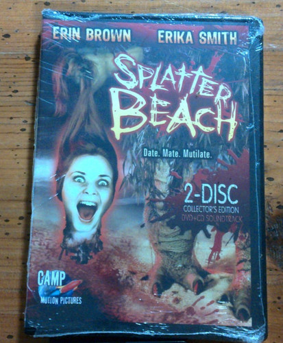 Splatter beach dvd horror - splatter,