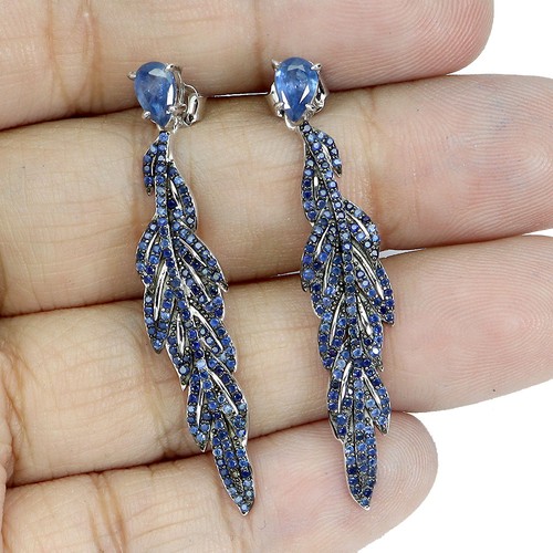 Orecchini argento 925 zaffiro - orecchini,