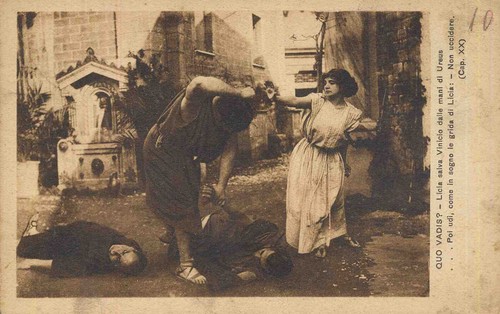 Cartolina antica quo - , 3