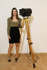 faro teatro pc pinspot coemar anni 70 lampada terra trepiede originale piantana