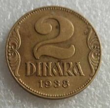 MONETA JUGOSLAVIA 2 DINARA 1938