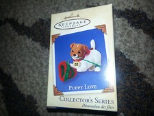 Hallmark Ricordo 2002 Cucciolo Amore #12 Natale Ornamento Jack Russell Terrier