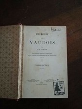 Libro di EMILIO COMBA, HISTOIRE DES VAUDOIS (storia dei valdesi), 1898
