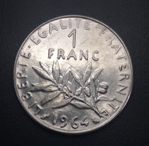Francia franc 1964 - 1, franc,