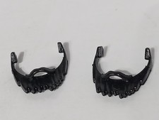 PLAYMOBIL X2 BARBE NERE BRUNE BARBA PIRATA MEDIEVALE VICHINGO ROMANO YANKEE