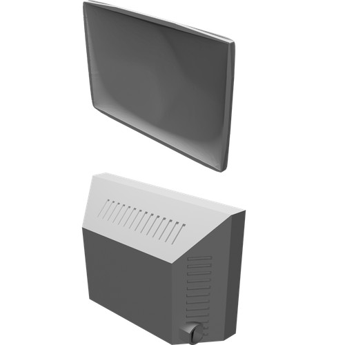 Modello retrò anni 80 - tv,