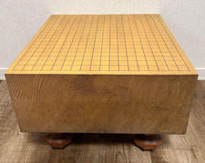 Goban giapponese vintage con gambe GO gioco tavola go in legno #1005