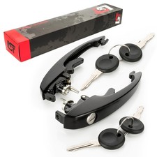 2 maniglie porta con serratura