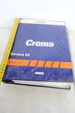 manuale officina Fiat Croma gamma 1993 Motore cambio