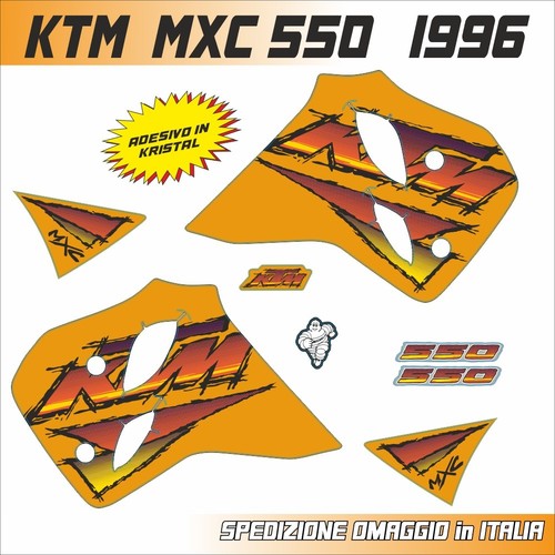 Ktm mxc 550 1996 kit - ktm,