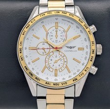 Gianello GNL7911TT Orologio Cronografo Con Quadrante Bianco Ø42mm #1271