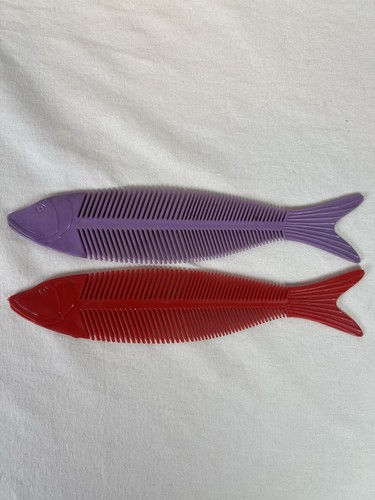 Pettine plastica osso pesce - osso,