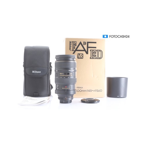 Nikon 80 400 vr ed - af,