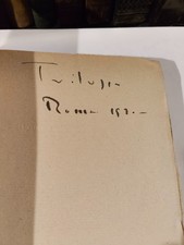 TRILUSSA autografo  OMMINI E