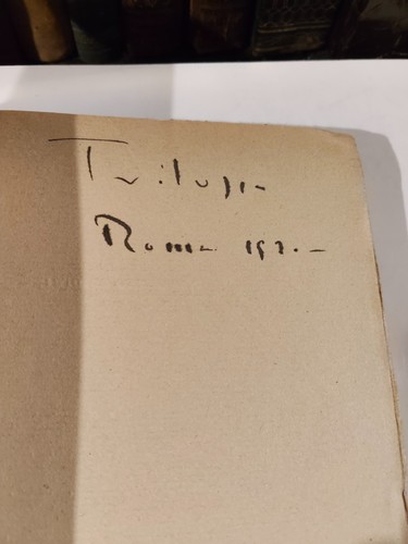 Trilussa autografo ommini e - trilussa,