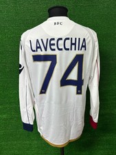 Maglia Bologna LAVECCHIA 100 Match Worn Issued Indossata Shirt Camiseta Jersey