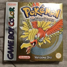 Pokemon Gold ITA Gameboy Color Boxed