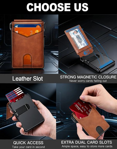 Portafoglio slim con - portafoglio,