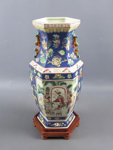 Vaso ceramica cinese - vaso,