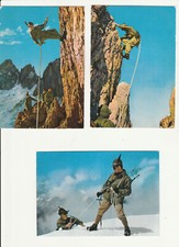 LOT OF 3 ALPINE POSTCARDS ROPE
