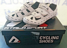 SCARPE BICI CORSA ATALA SPORT RACE AS50 BIANCO CICLISMO TG 38 SUOLA 25cm