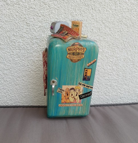 Mini frigo vintage - frigo, en