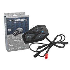 MF3123 Interfono Cellularline UCom 3 Casco Moto Scooter Bluetooth 5.1 GPS MP3