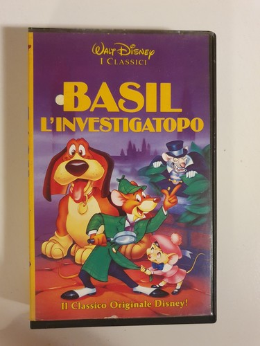 Vhs film basil investigatopo - basil, l'investigatopo