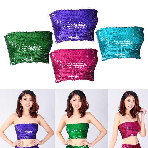 Top tubino con paillettes - a,