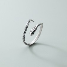 Anello Serpente Argento