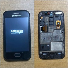 Display Originale Samsung Ace Plus S7500 LCD + Touch Con Frame E Tasti