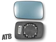 Vetro Specchietto Blu Asferiche Riscaldata SX per BMW E46 Coupé Cabrio E65 E66