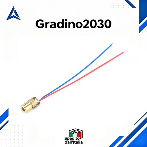 Diodo laser rosso 650nm - diodo,