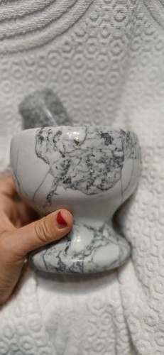 Mortaio marmo con pestello - mortaio,