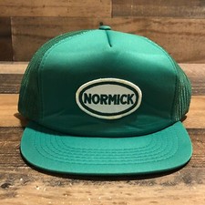 Cappello Vintage Normico Snapback Trucker Cap Uomo Verde Quebec Seghmills Legname - LEGGI